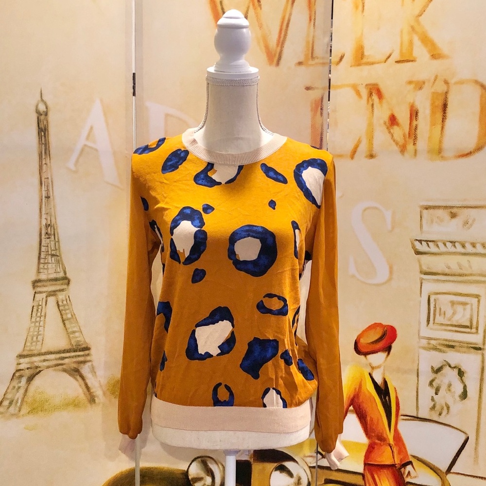 Animal Print Fashionable Sweatshirt